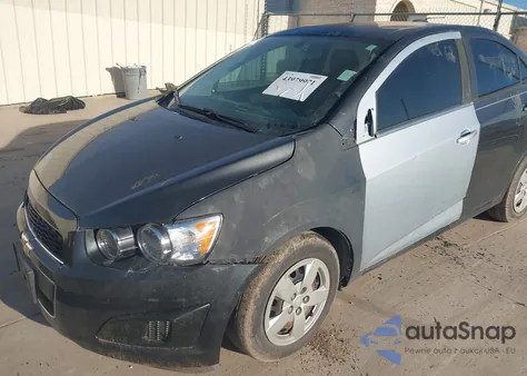 2016 Chevrolet Sonic Ls Auto from USA, damaged, VIN 1G1JA5SH3G4108996